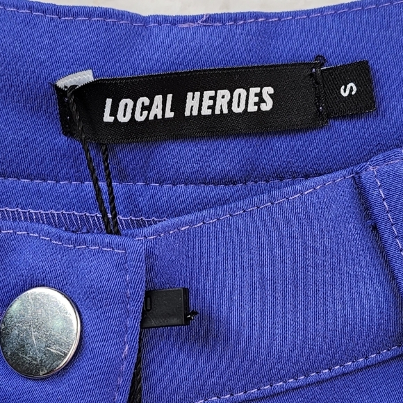 Local Heroes Women's Mia Violet Straight Pants - S - Picture 4 of 9